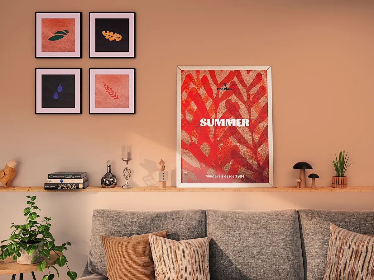 PróVida rebrand seasons summer poster