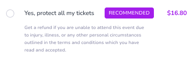 yes protect my tickets