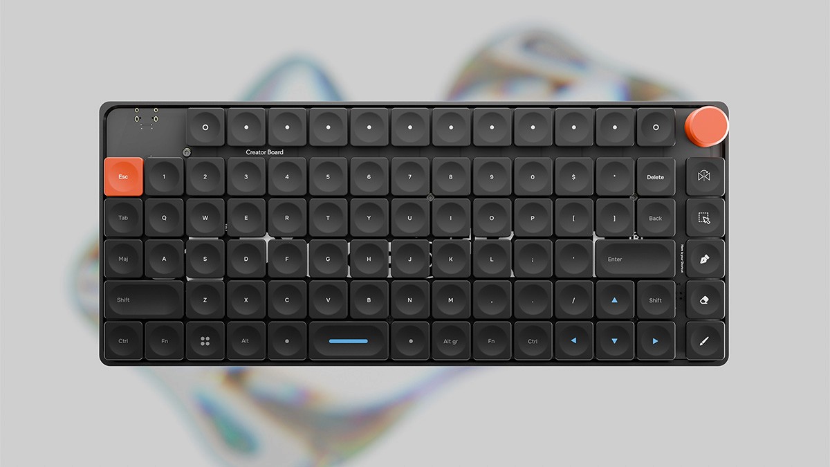 piece of keeb product design industrial designer rouv design studio mechanical keyboard prototype engineering made by cedric rouvroy