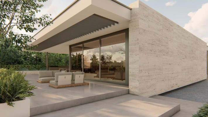 Exclusieve villa veranda zwembad