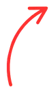 Red hand-drawn curved arrow pointing up and right