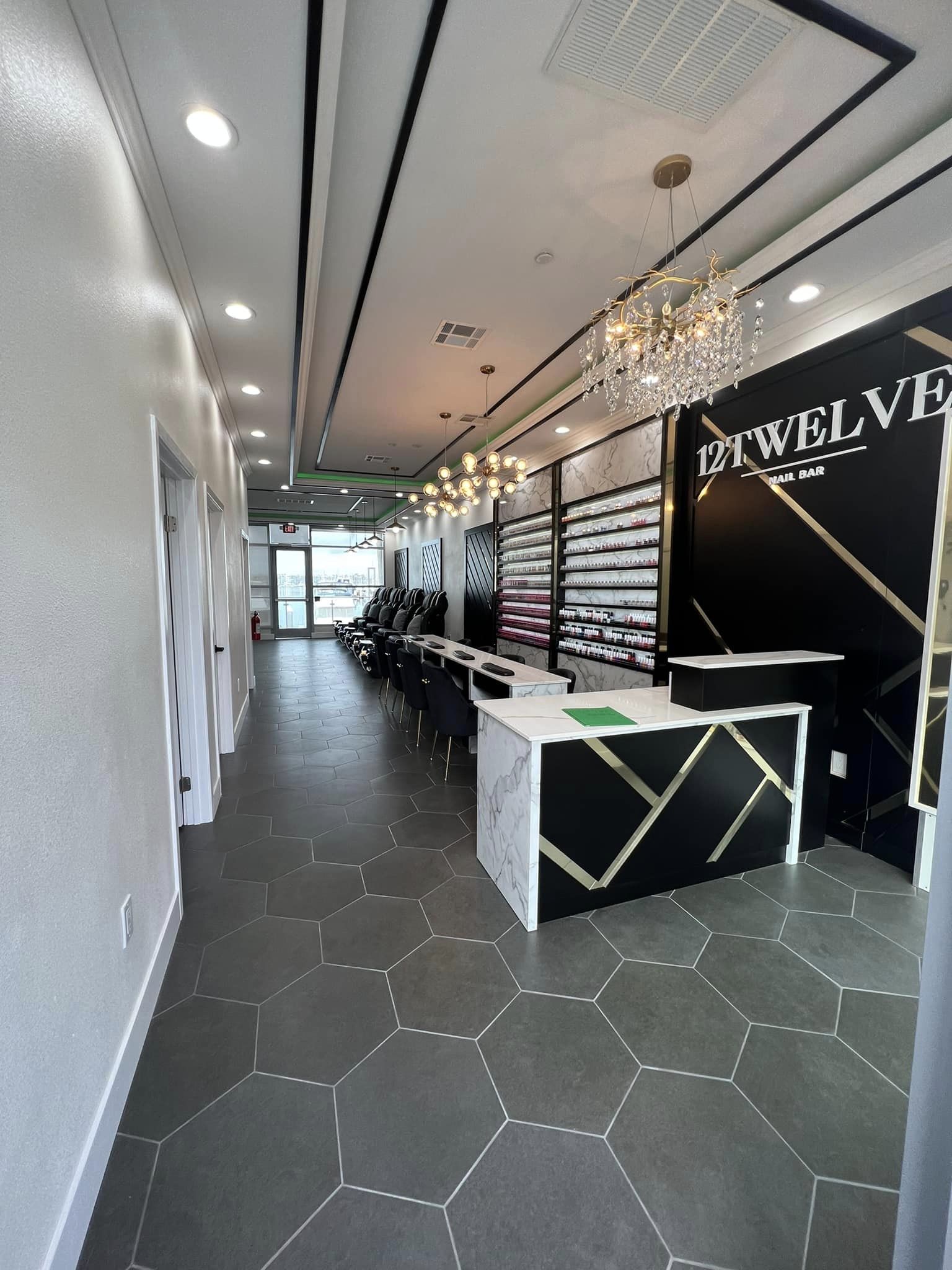 Custom tea shop counter and front service area – Karak Boba