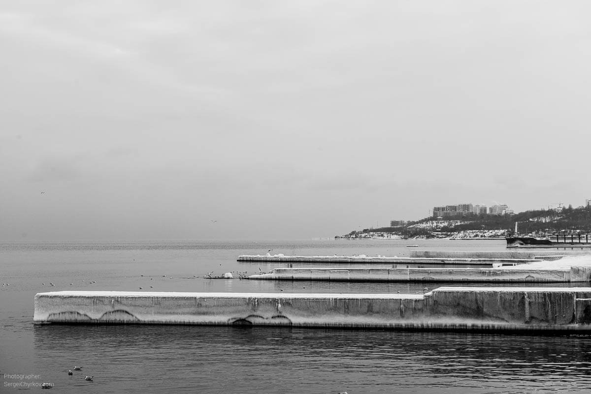 Одесса. Зима 2017. Фотограф: Сергей Чирков. Odessa, winter 2017. Photographer: Sergei Chyrkov.