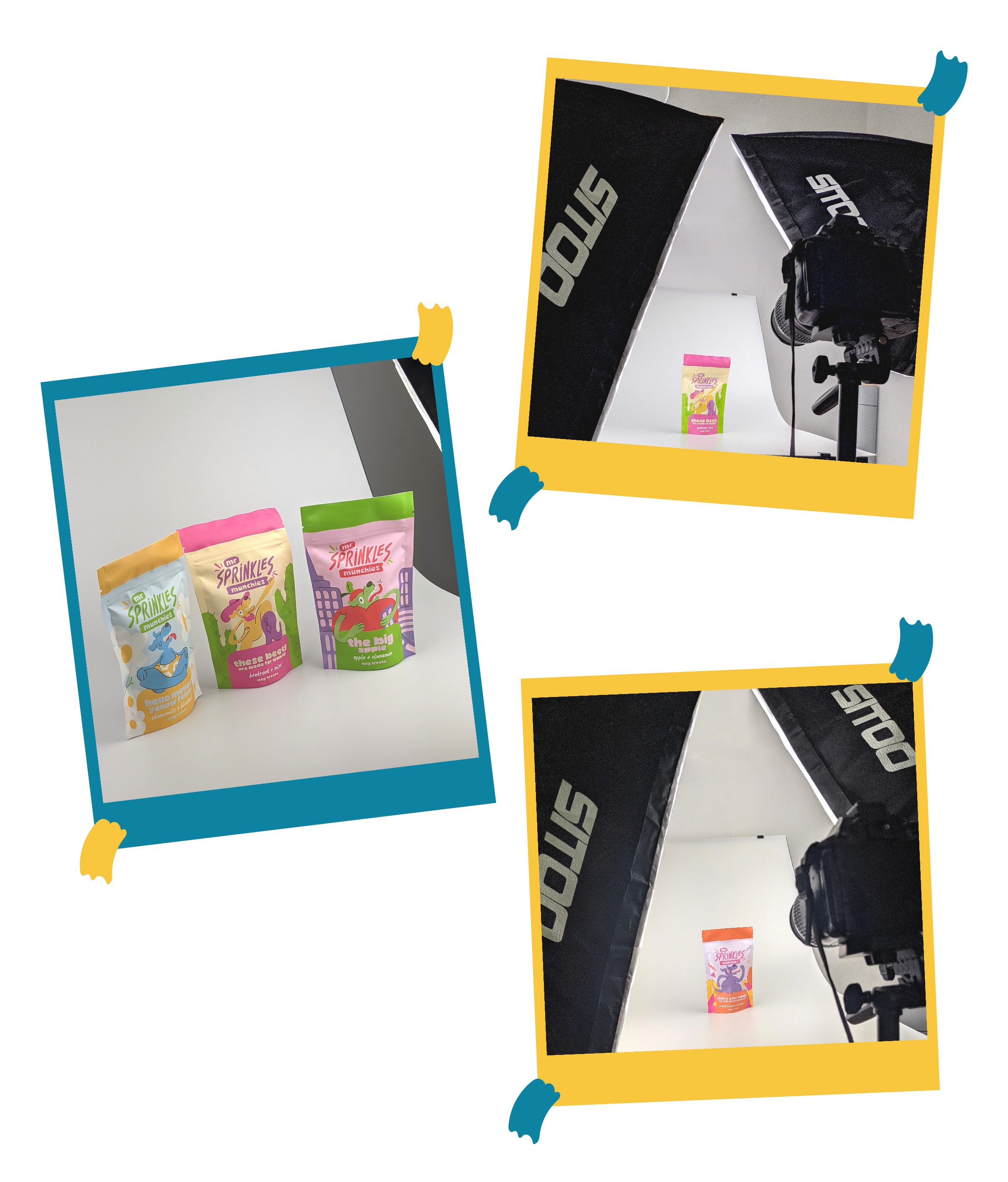 Photography set up examples