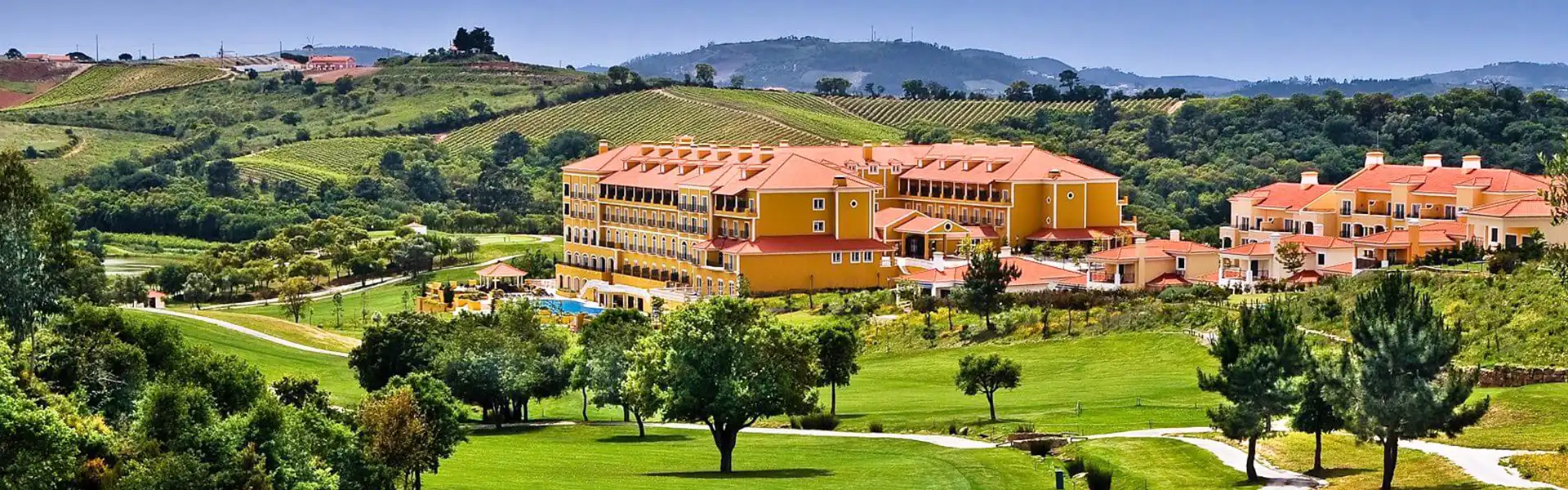 Golfbaan aan de Portugese kust