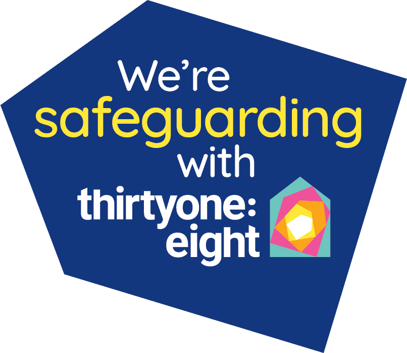 We're safeguarding with thirtyone:eight