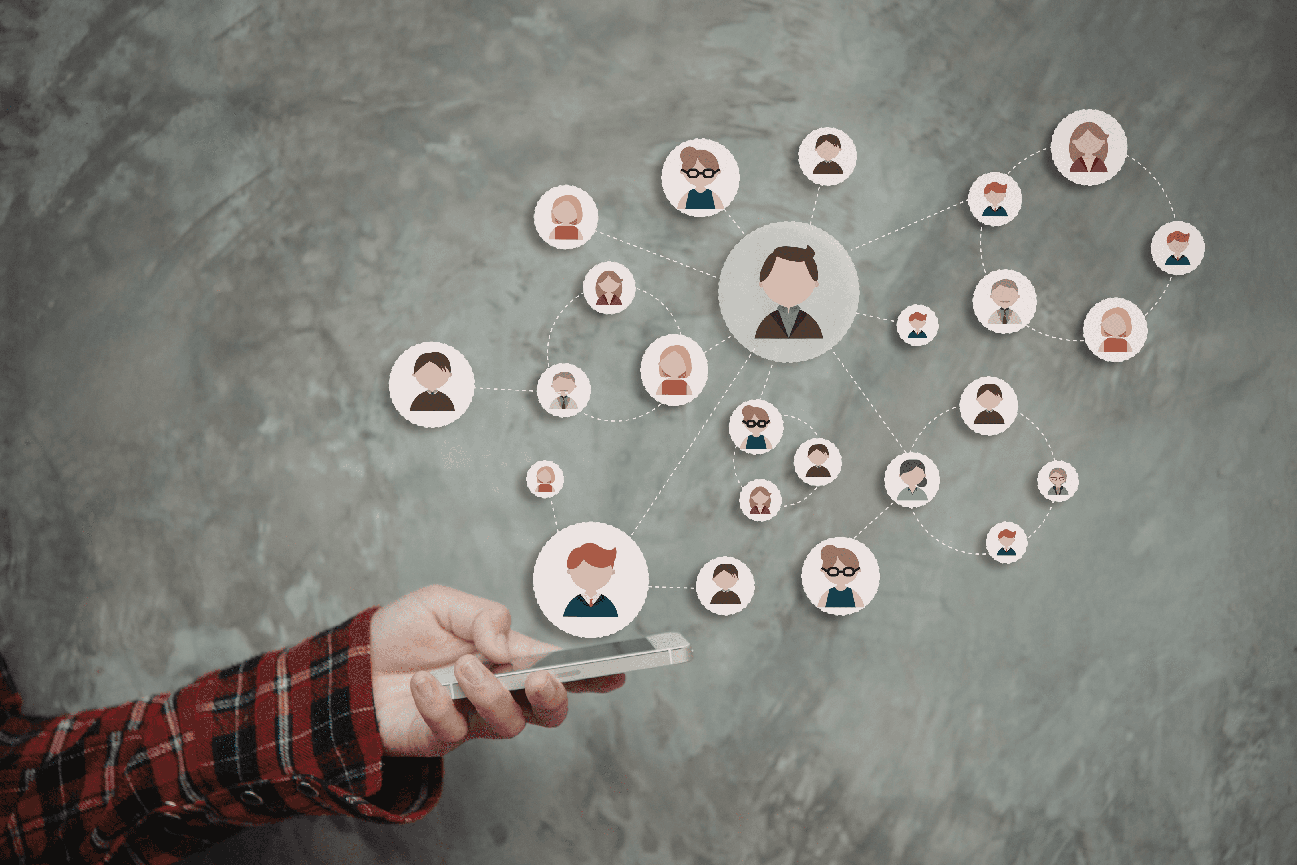 woman facing on white counter
