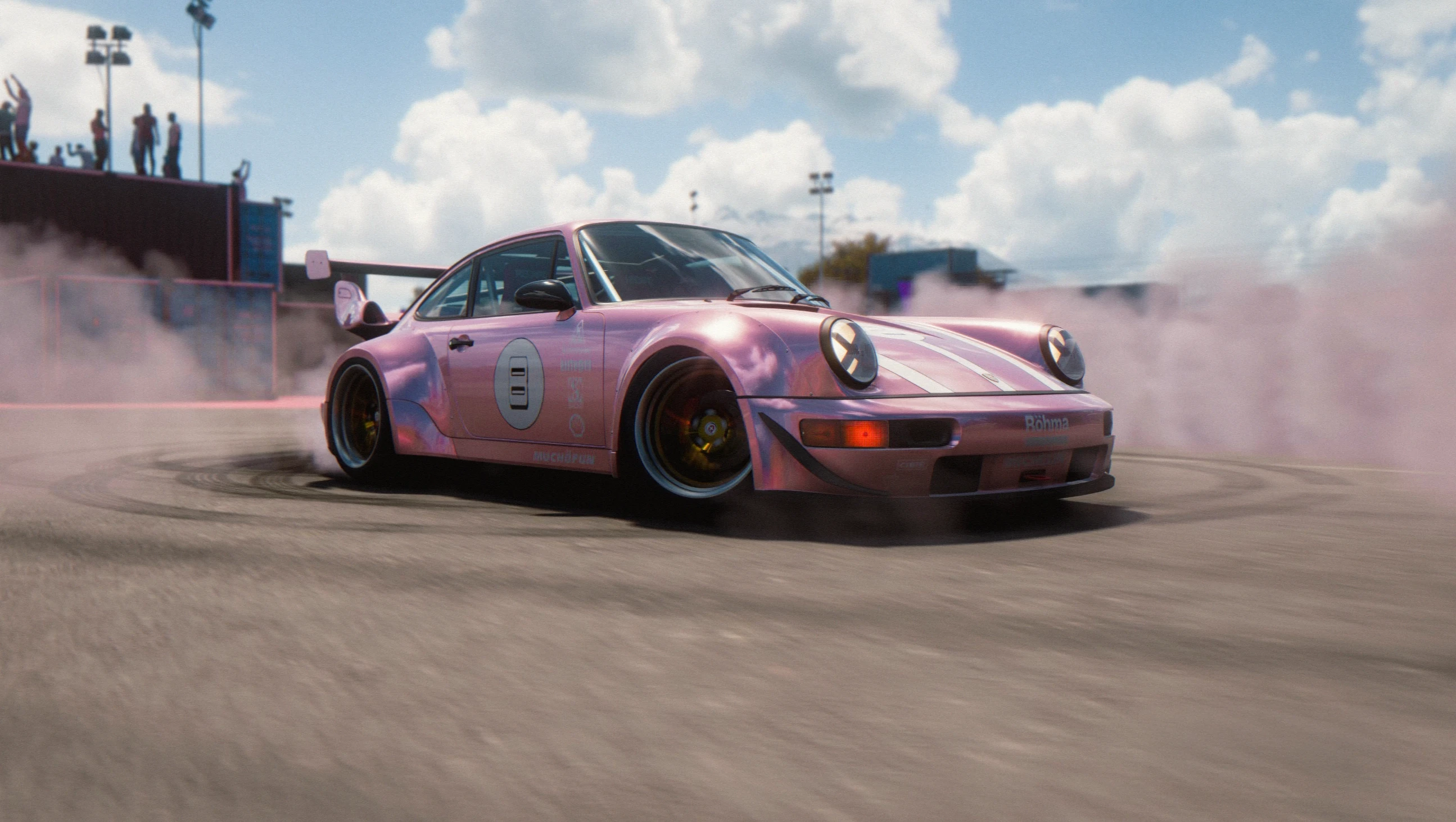 Hoonigan Rauh-Welt Begriff Porsche 911 Turbo 1991 - Porsche "GOON"