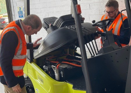 forklift accredited training