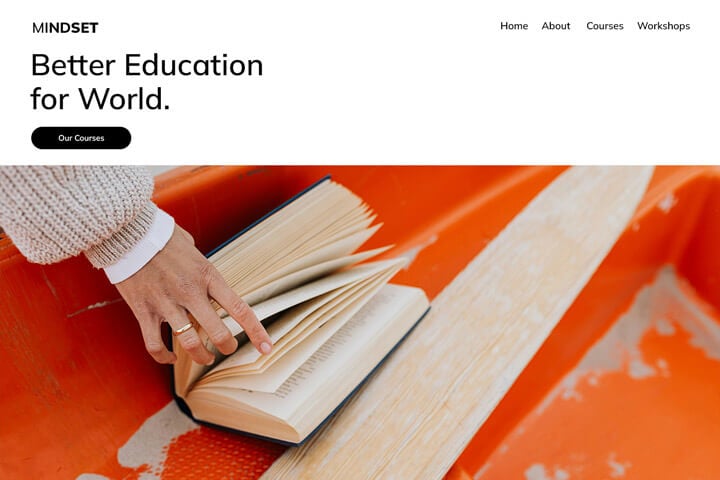 Educational website