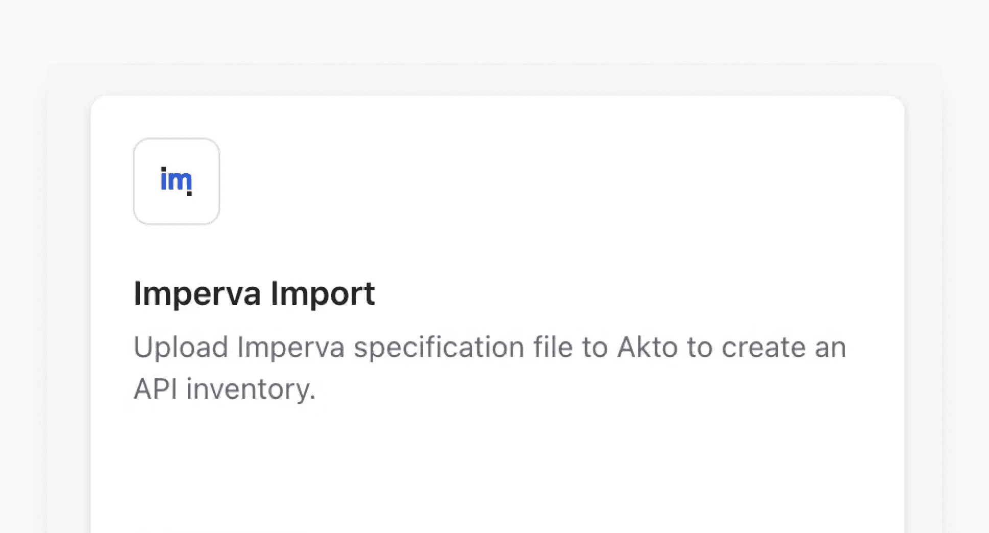 Akto API inventory