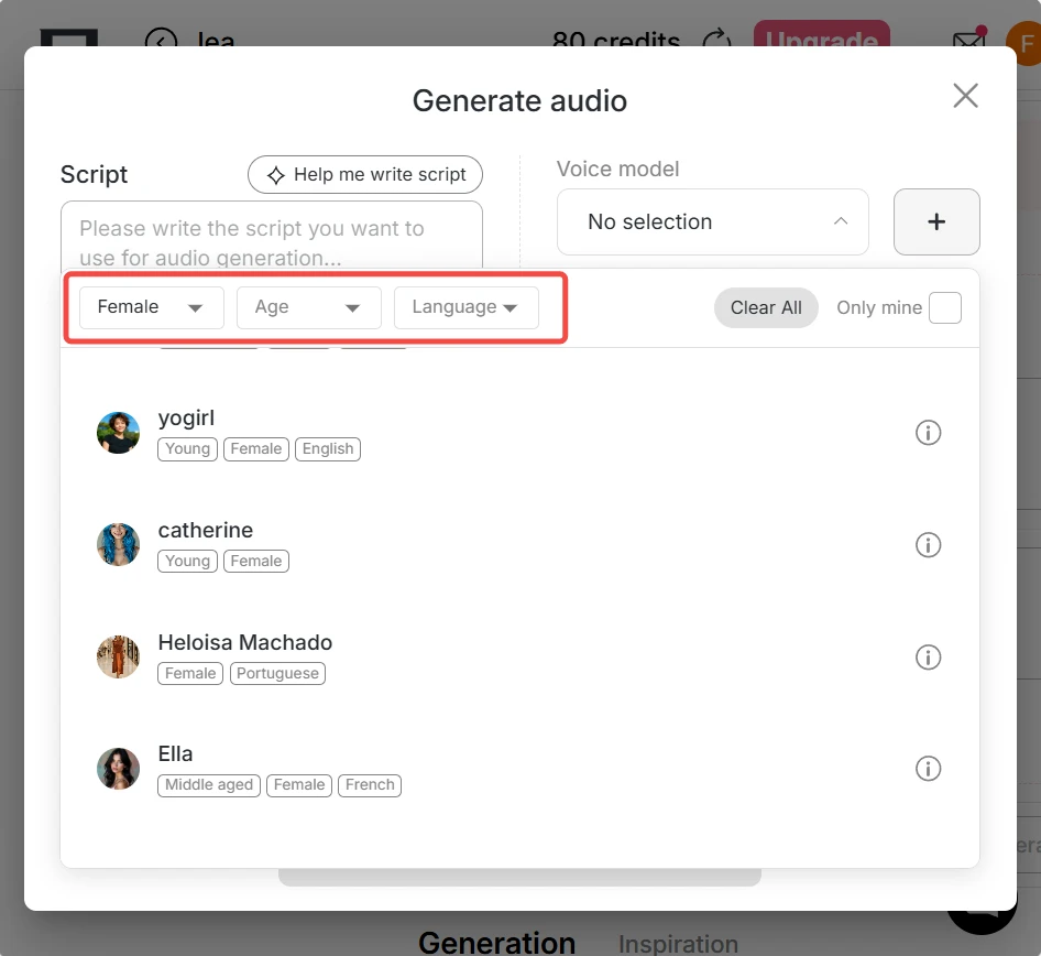 Add Voice to Your AI Character, AI UGC video generator