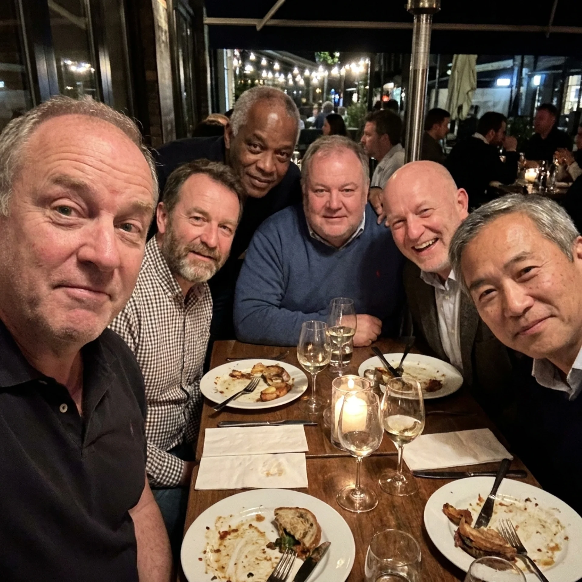 4 gay men at a local Mingleo meetup