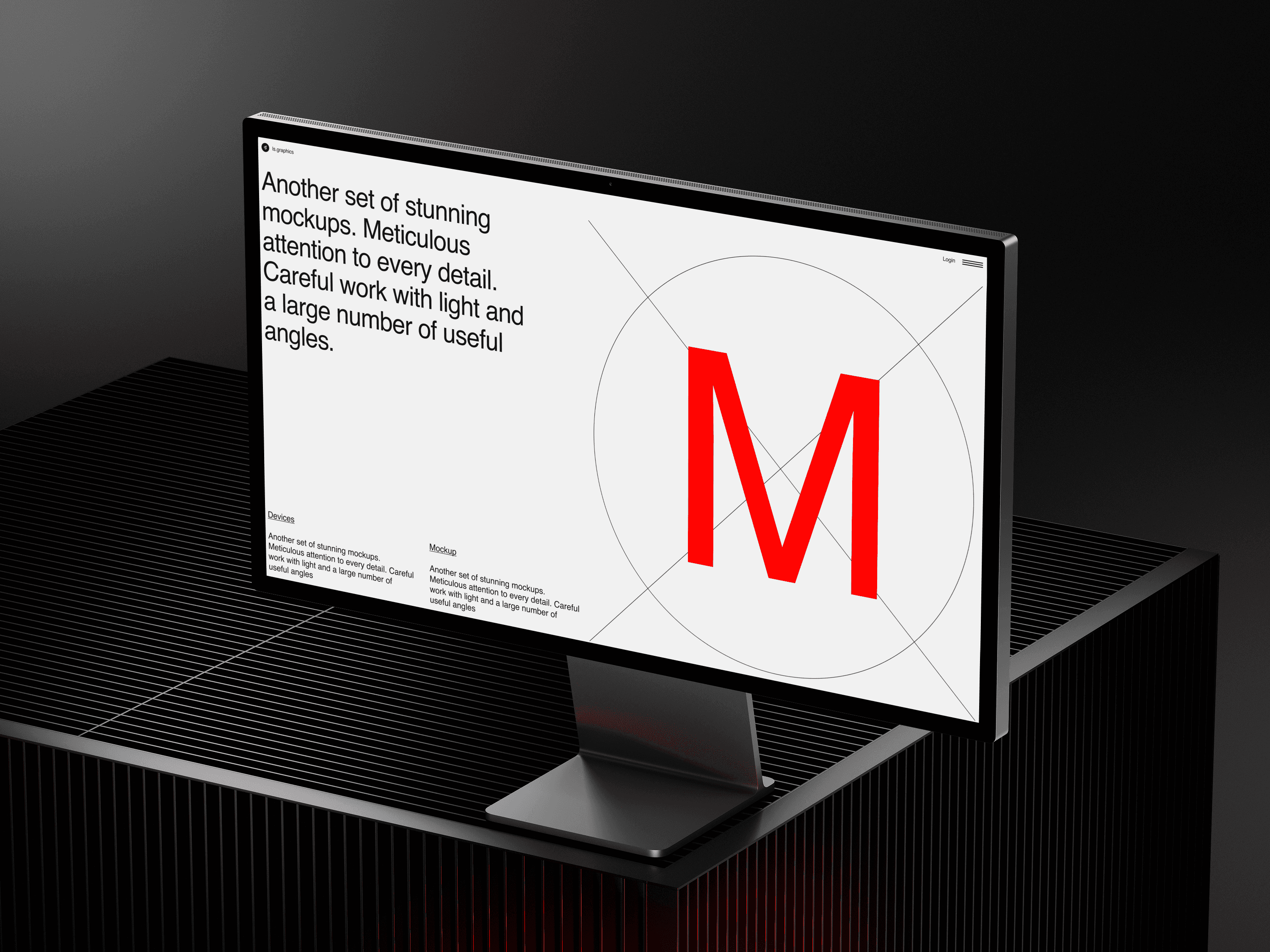 modern agency website