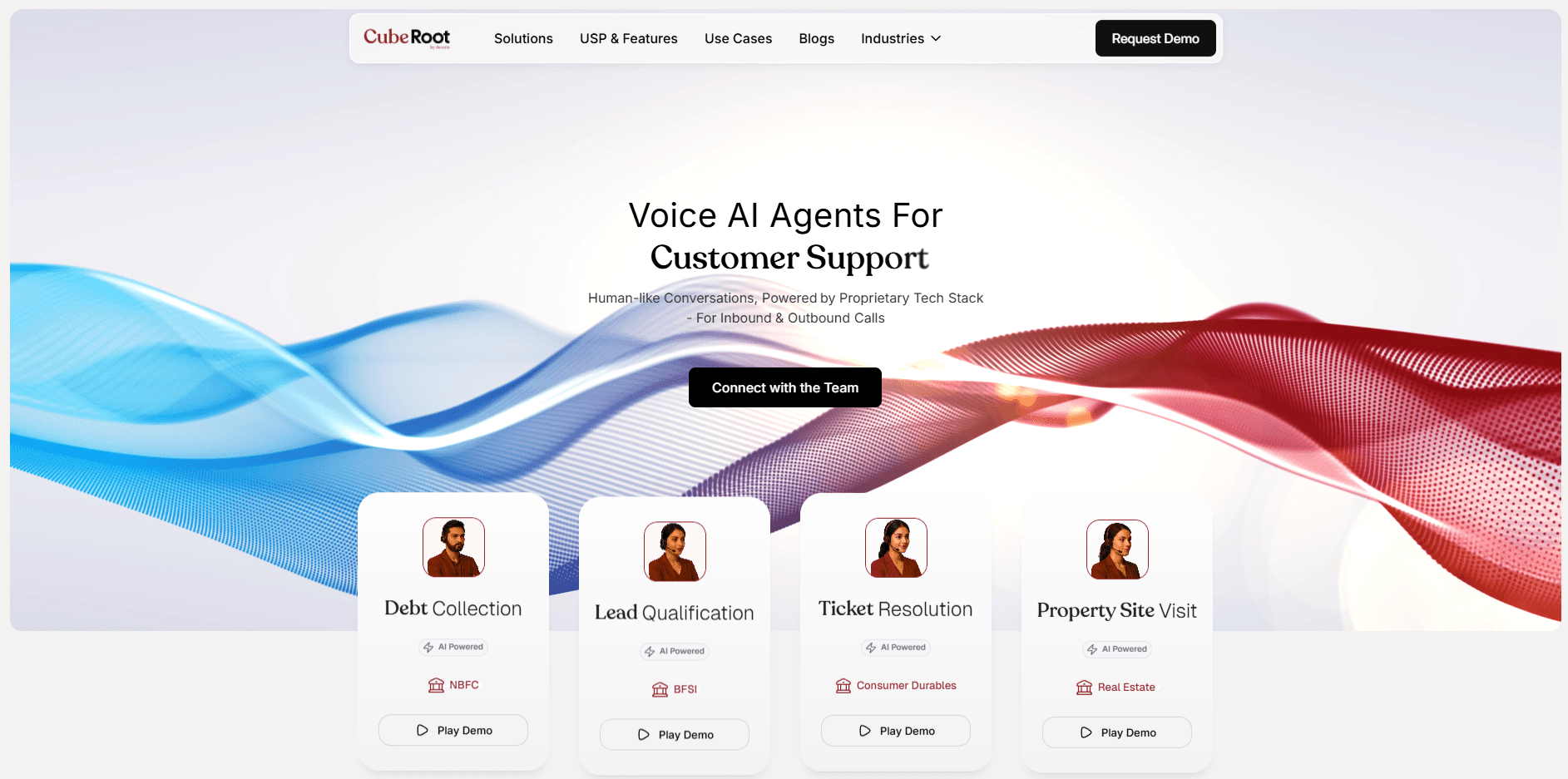 CubeRoot – Voice‑First AI for Customer Service