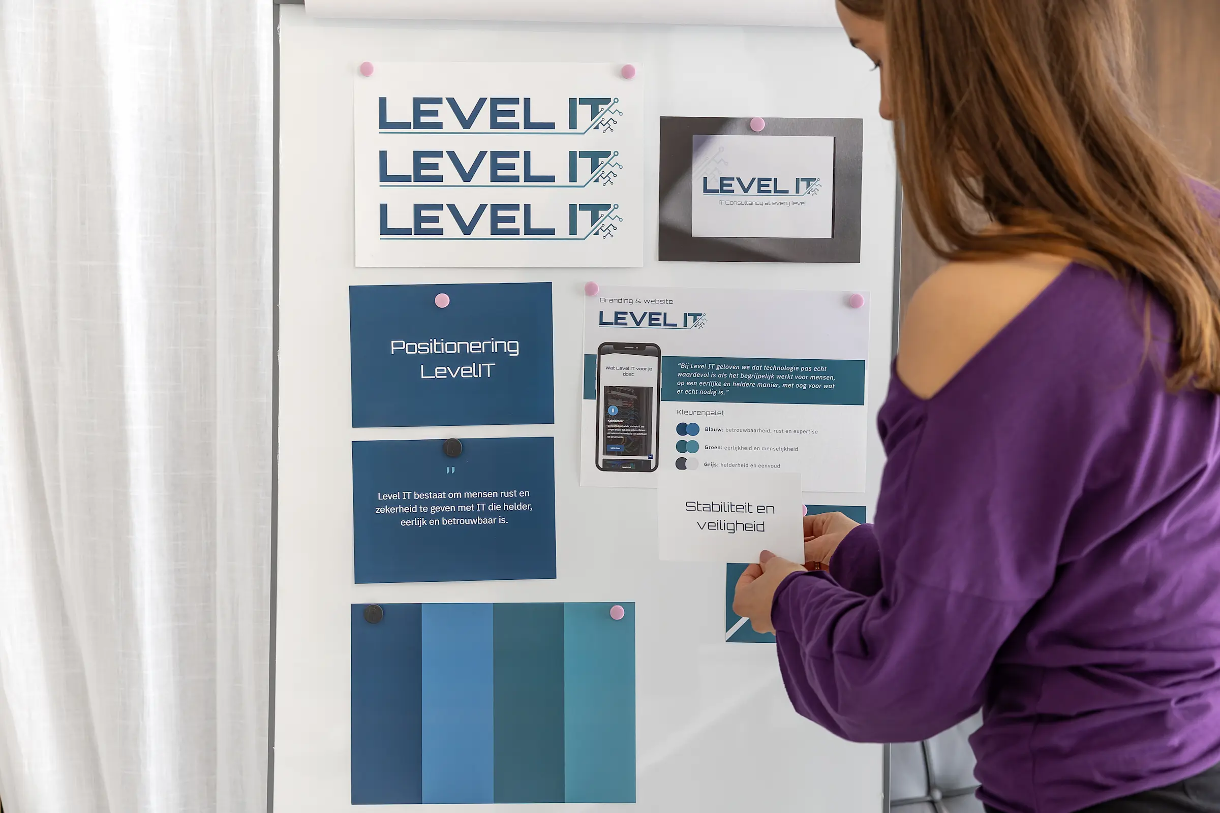 LevelIT - cases - portfolio - homepage