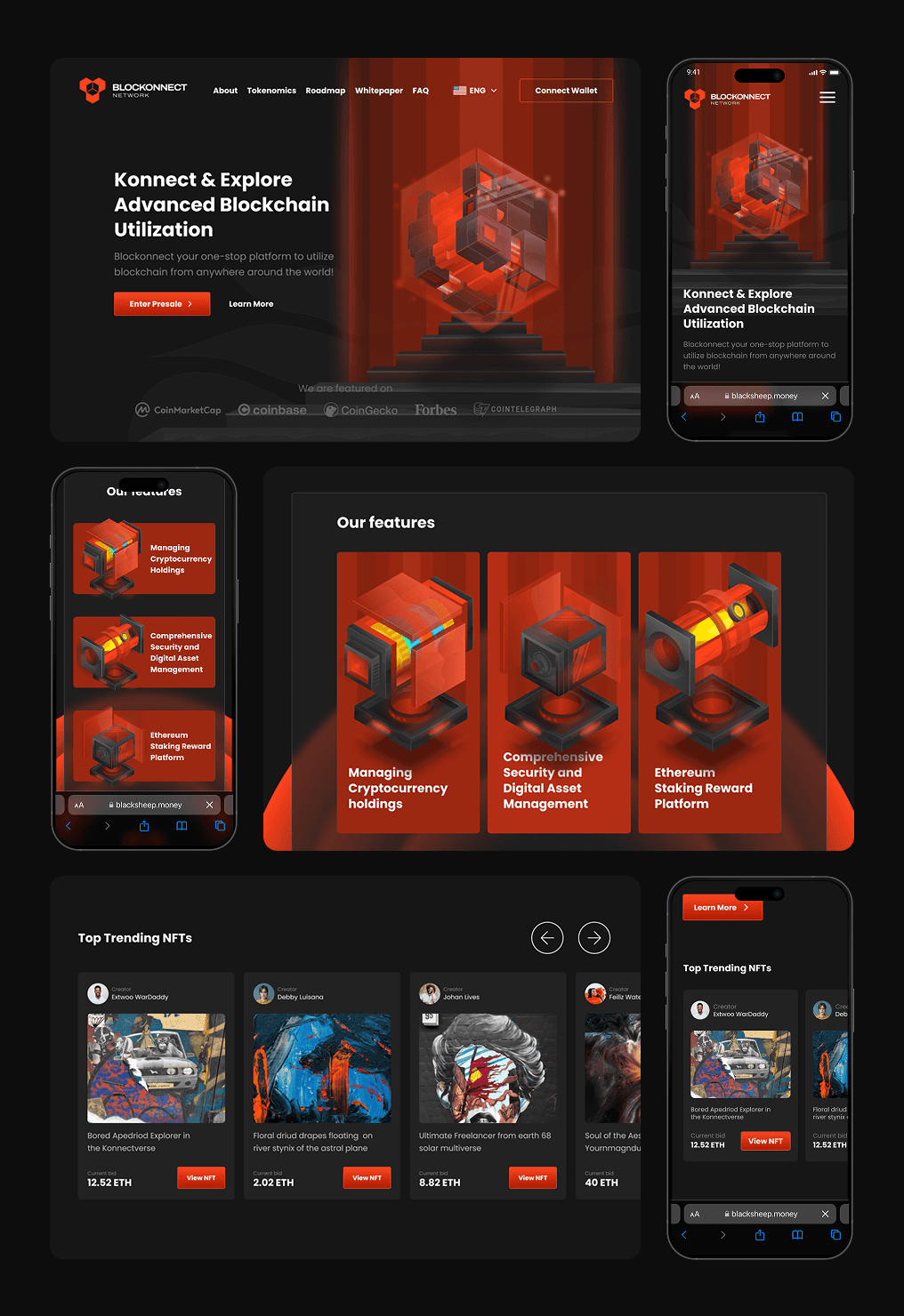 Blockonnect Website