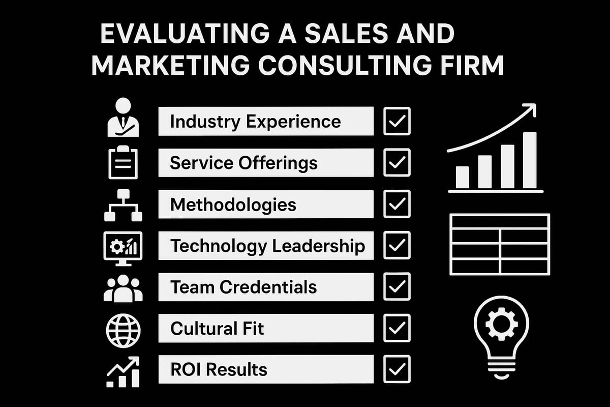 Step 2: Key Criteria for Evaluating Sales and Marketing Consulting Firms