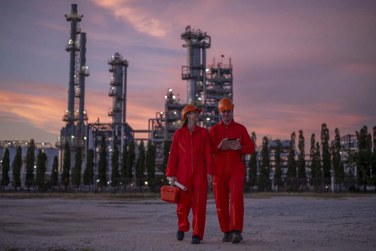 Young woman smiling brightly near a frosted glass whiteboard, bathed in warm, natural light in a modern office setting.