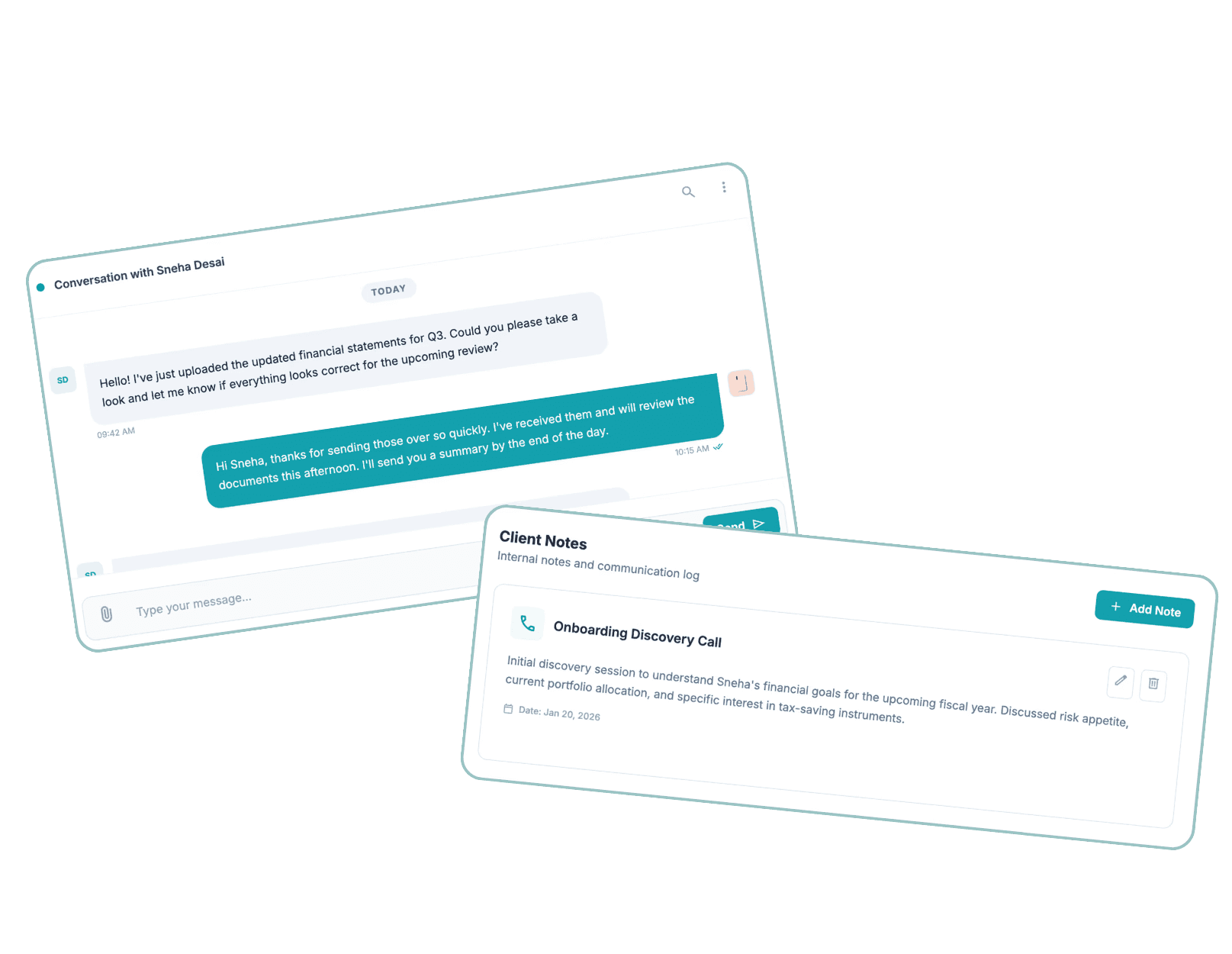 Communication Without CLutter