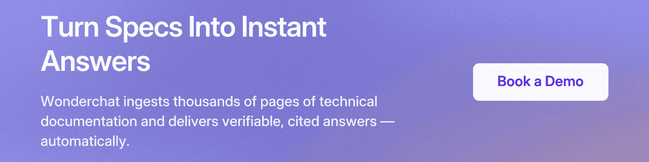 Turn Specs Into Instant Answers