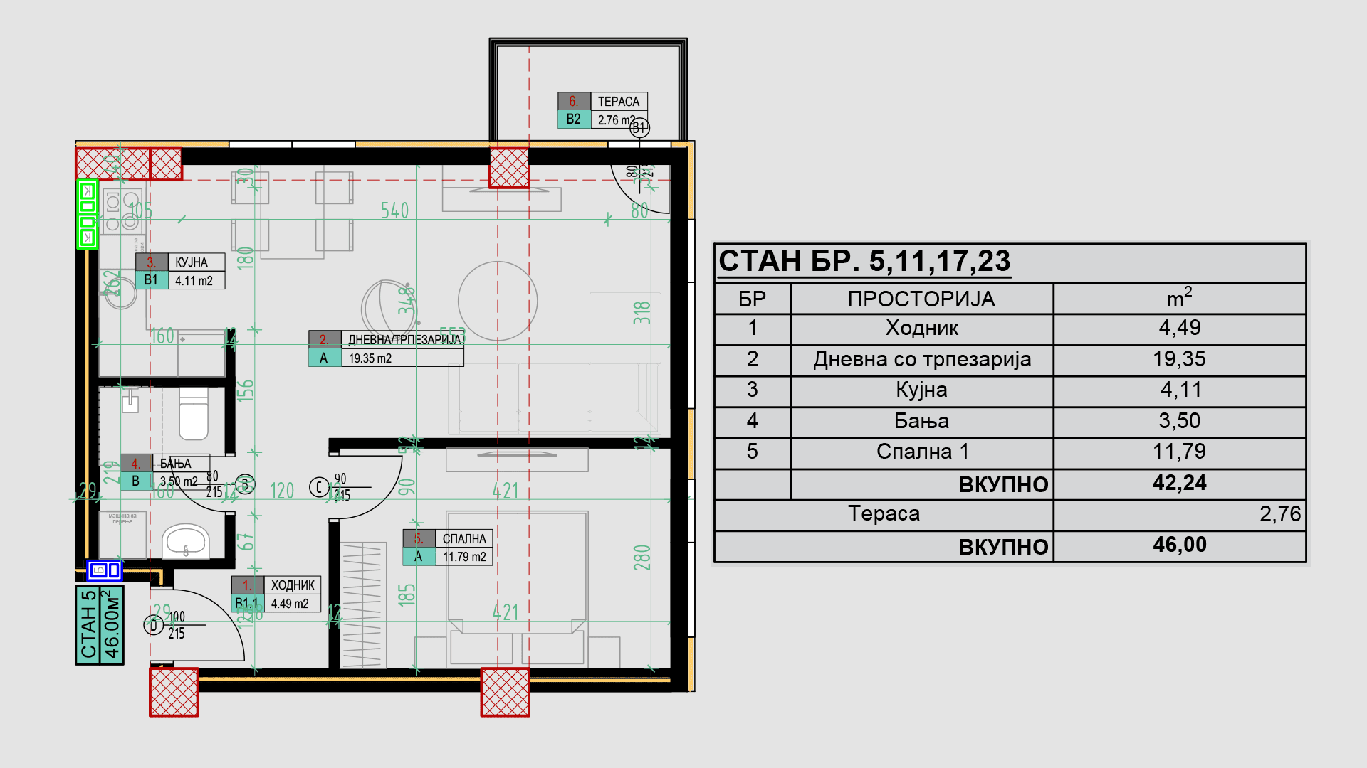 house interior with sunlight