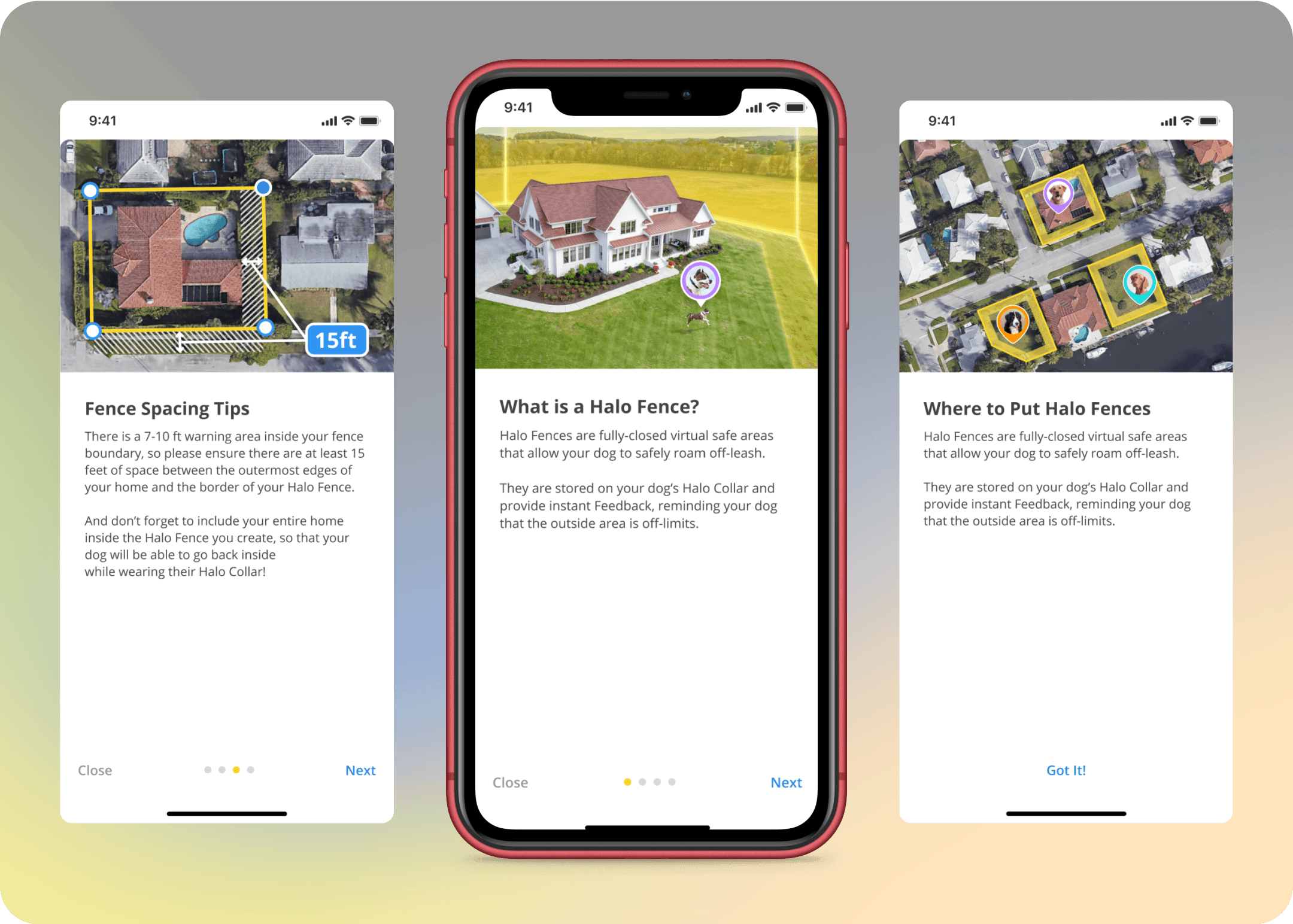 Halo app New design #2
