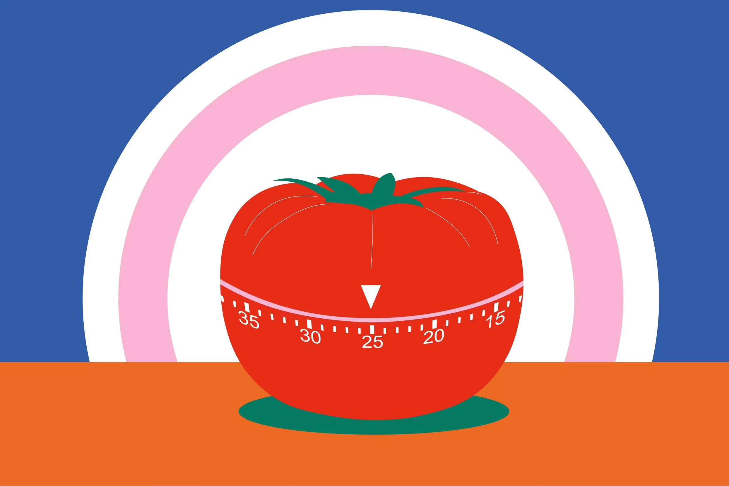 A pomodoro timer