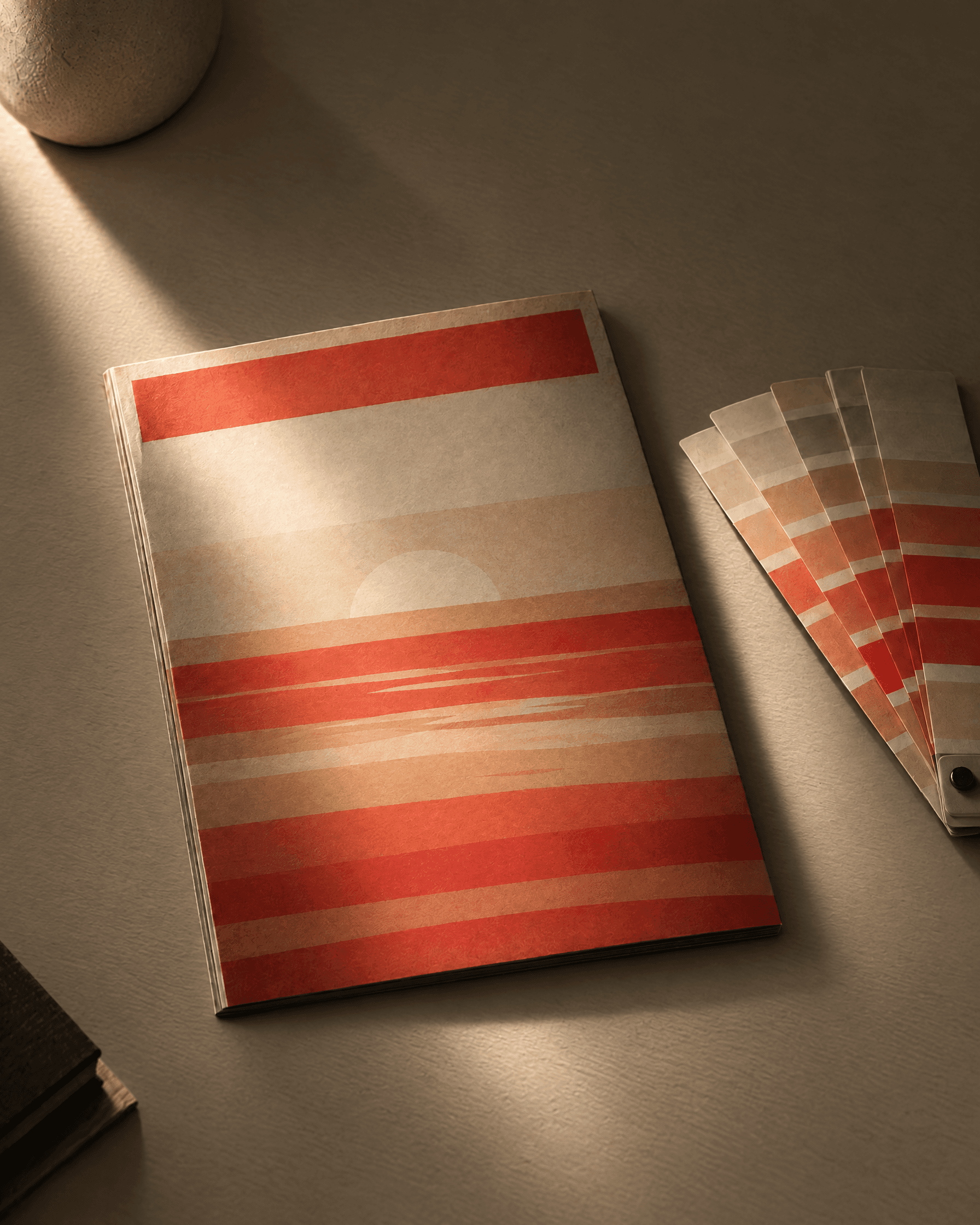 Colour bands for the cover — Stripe Study