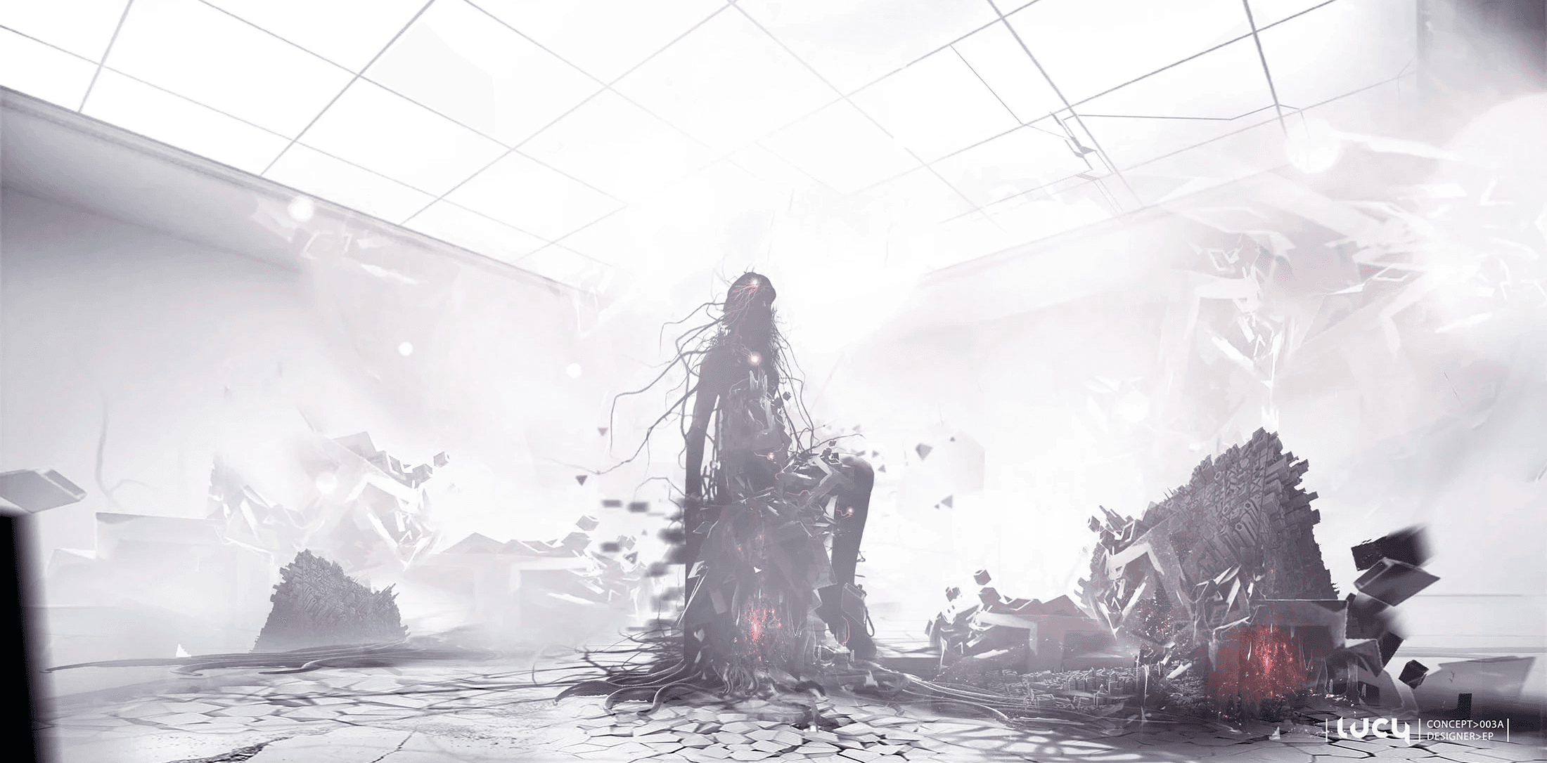 Lucy concept design – functional technology development for the film's world