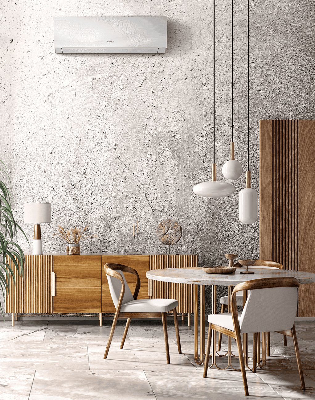 Zdjęcie pomieszczenia z zamontowaną klimatyzacją przez TECHAIR