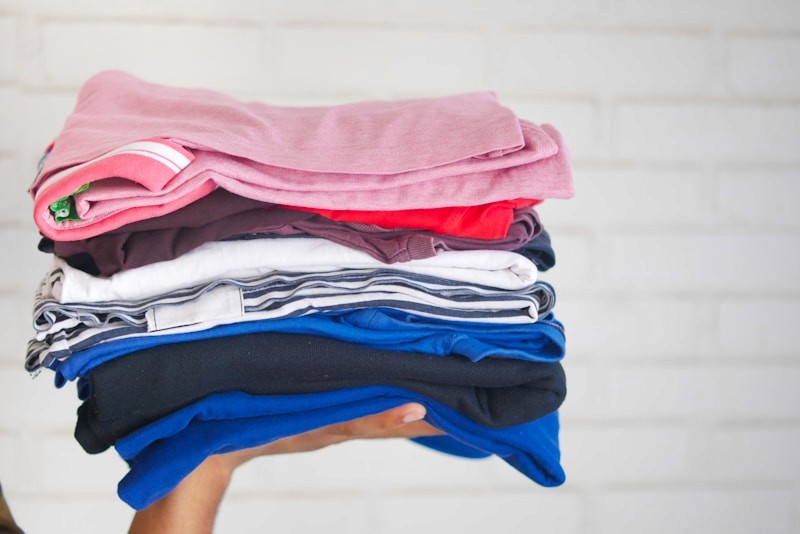 Folded clothing and wardrobe care