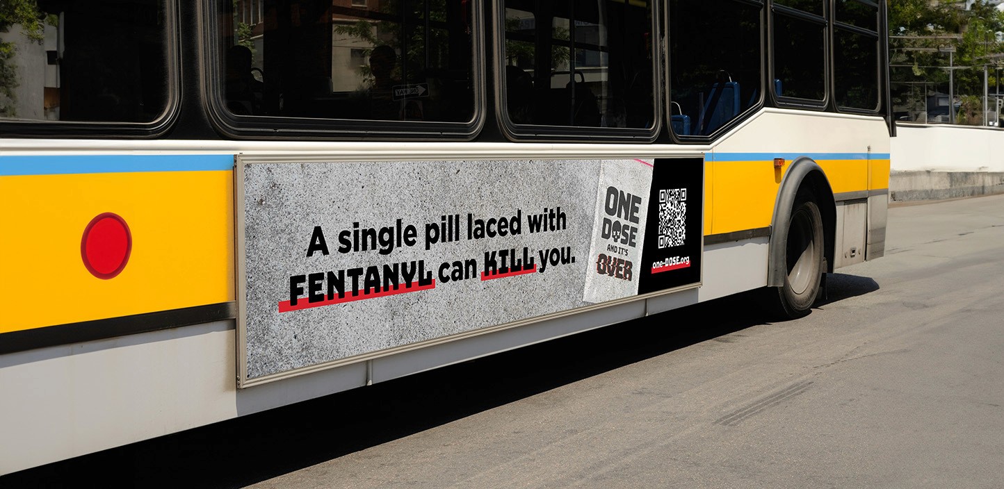 out of home bus branding