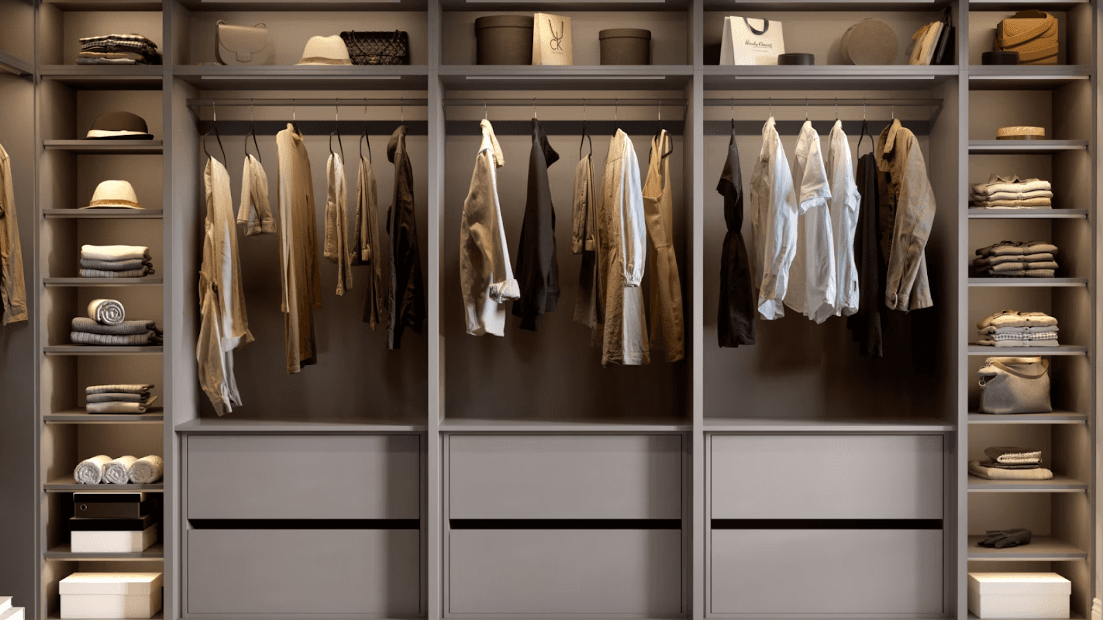 Walk-In Wardrobe Style Storage