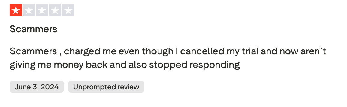 Review calling Pipi Ads scammers for charging after cancellation
