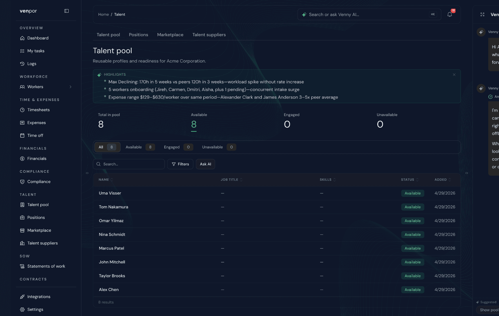 Image of Qarin Dashboard