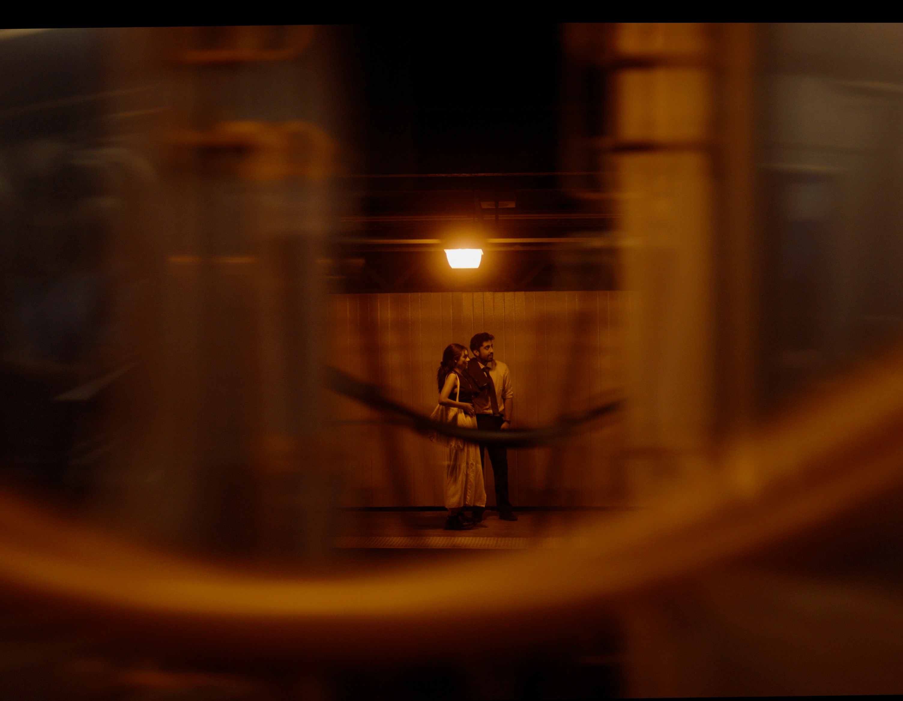 Women On Neon Background