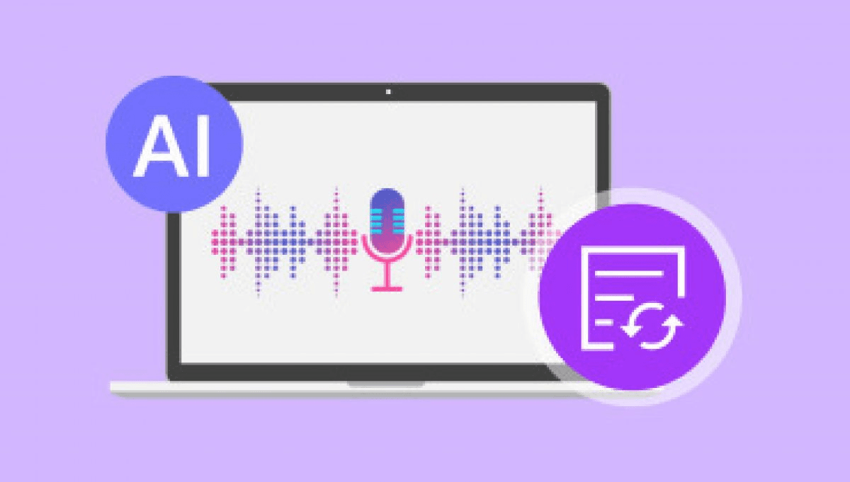 AI laptop software transcribes voice audio - Best AI Generated Voice