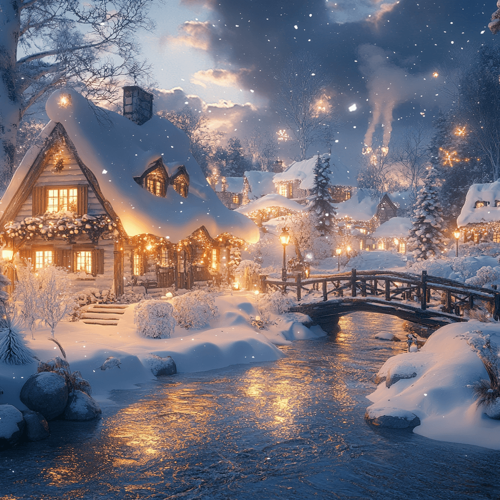the winter wonderland apple watch face collection header