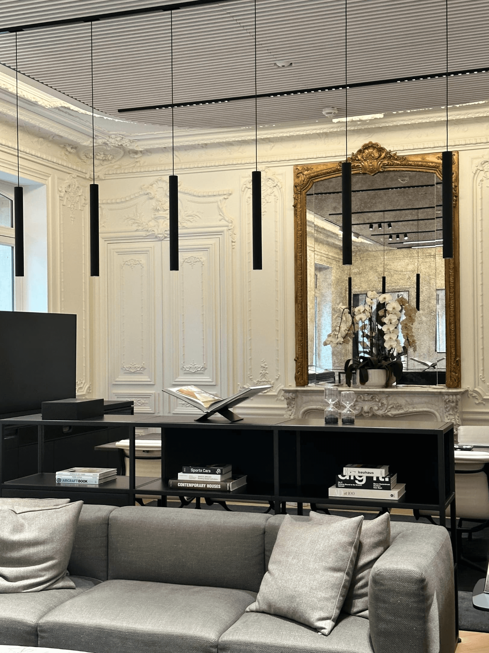 Inside of the Catacombs of Paris  