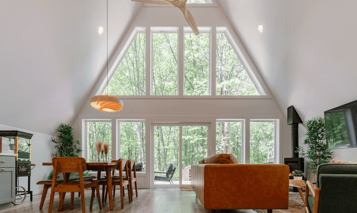 A-frame cabin