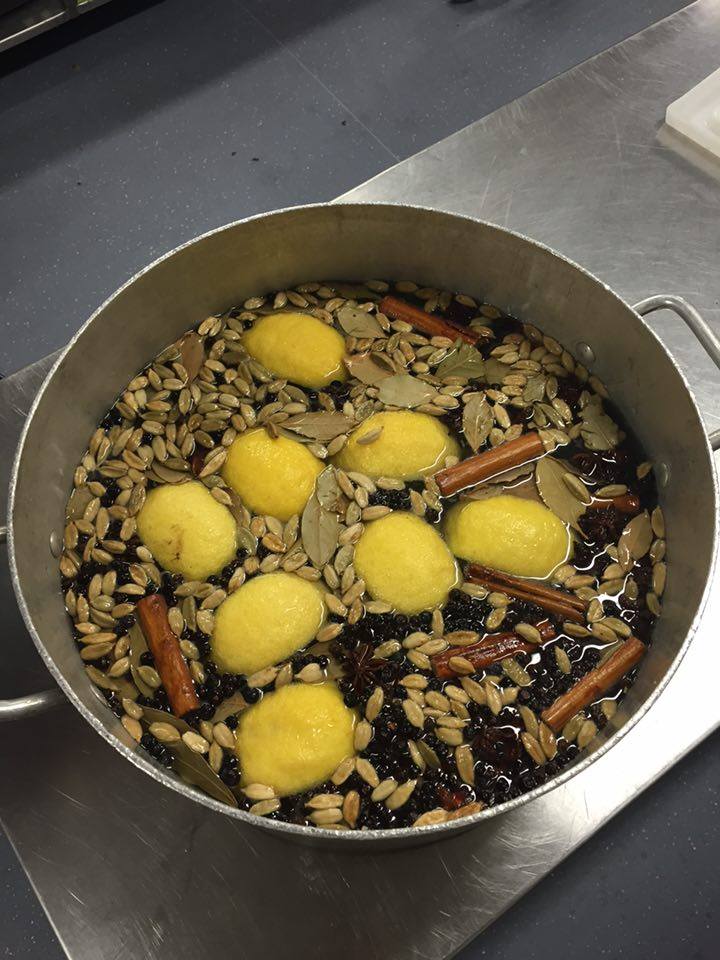 Brewing preserved lemons