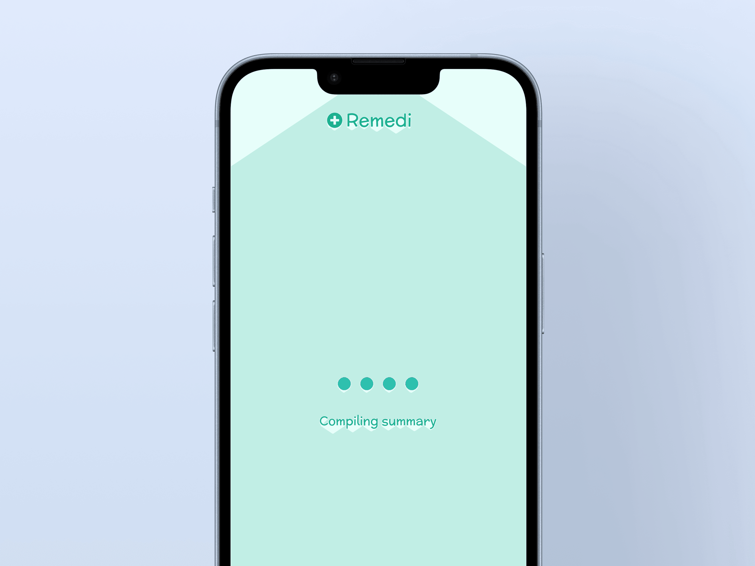 a cell phone in a mock-up