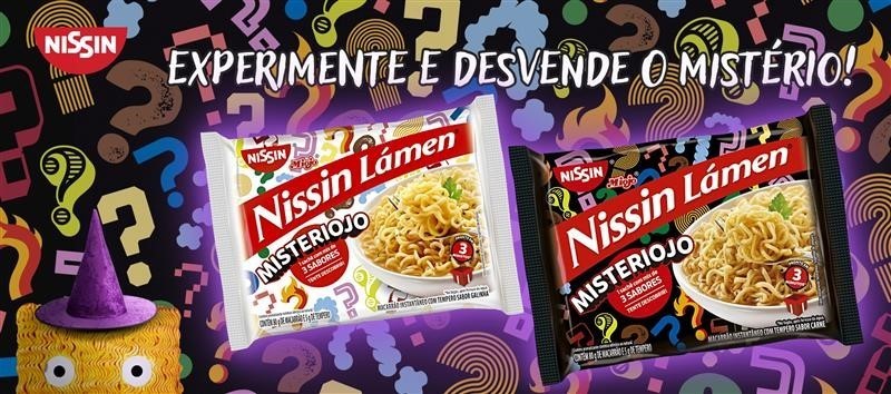 Nissin aposta em sabores misteriosos para lançamento de Halloween