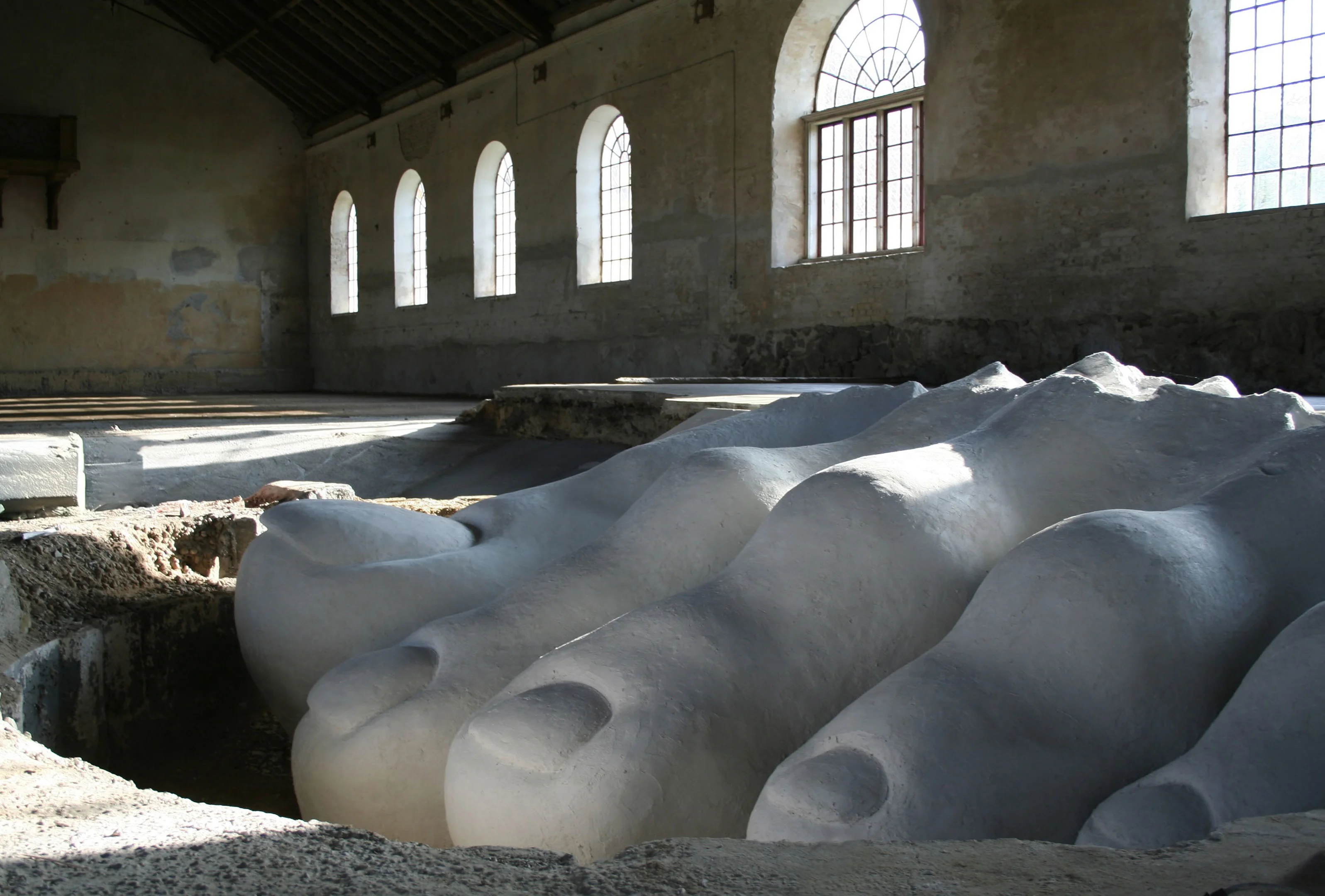 EarthdrivE. Installation view. Valdemars Slot Art Foundation. Wow Factory. Atelier Angheluta. 