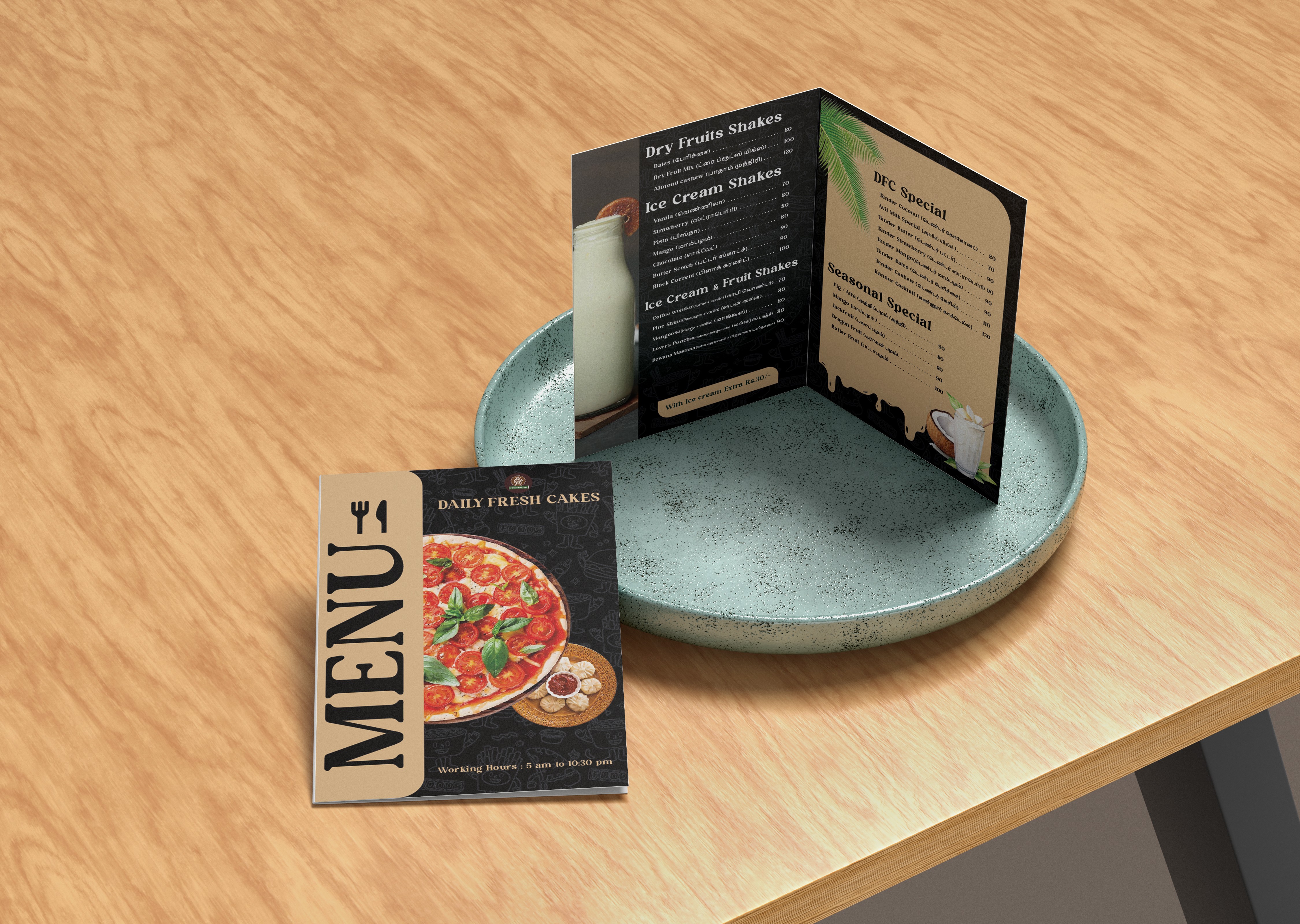 Menu list