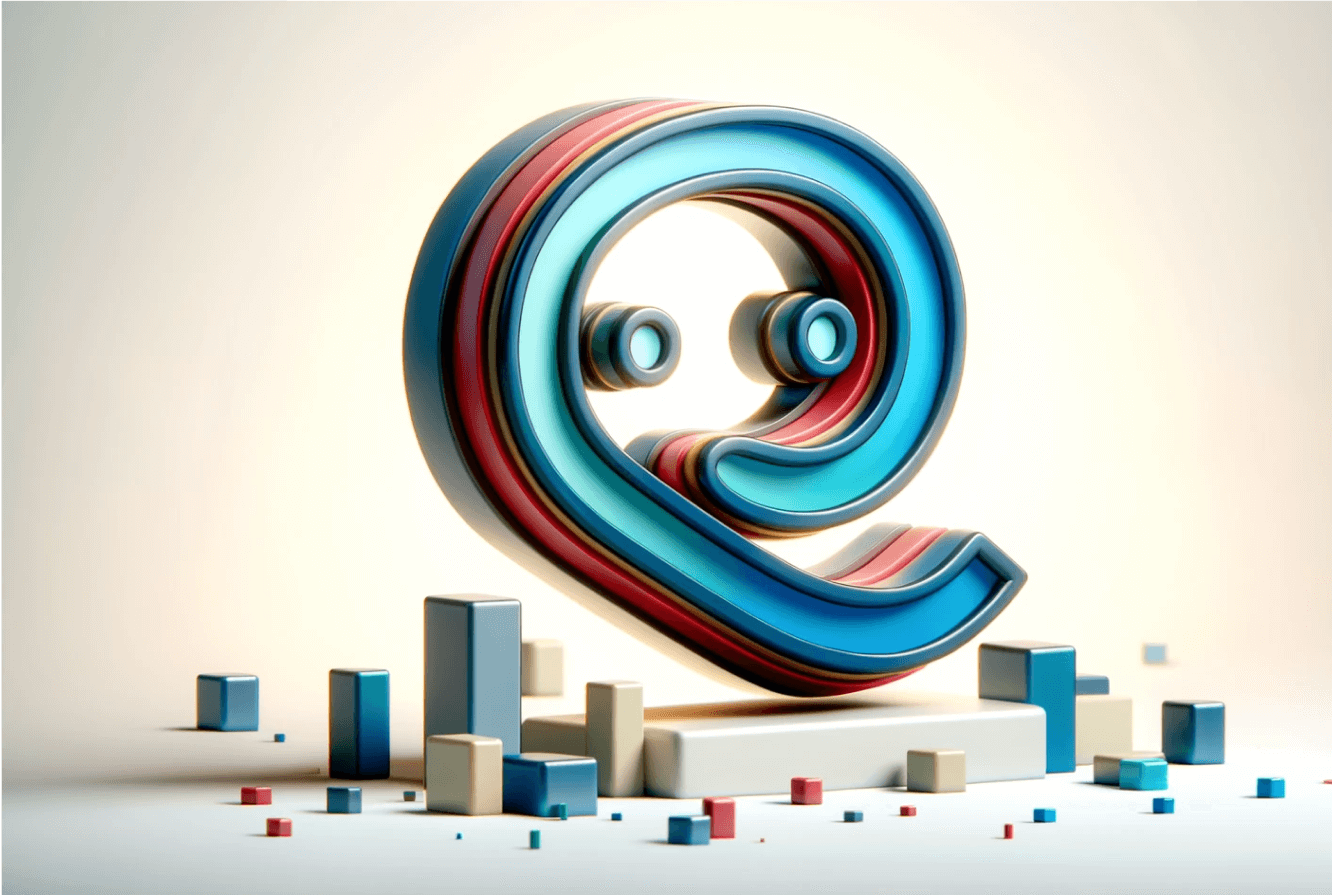 Una burbuja de habla abstracta con ojos