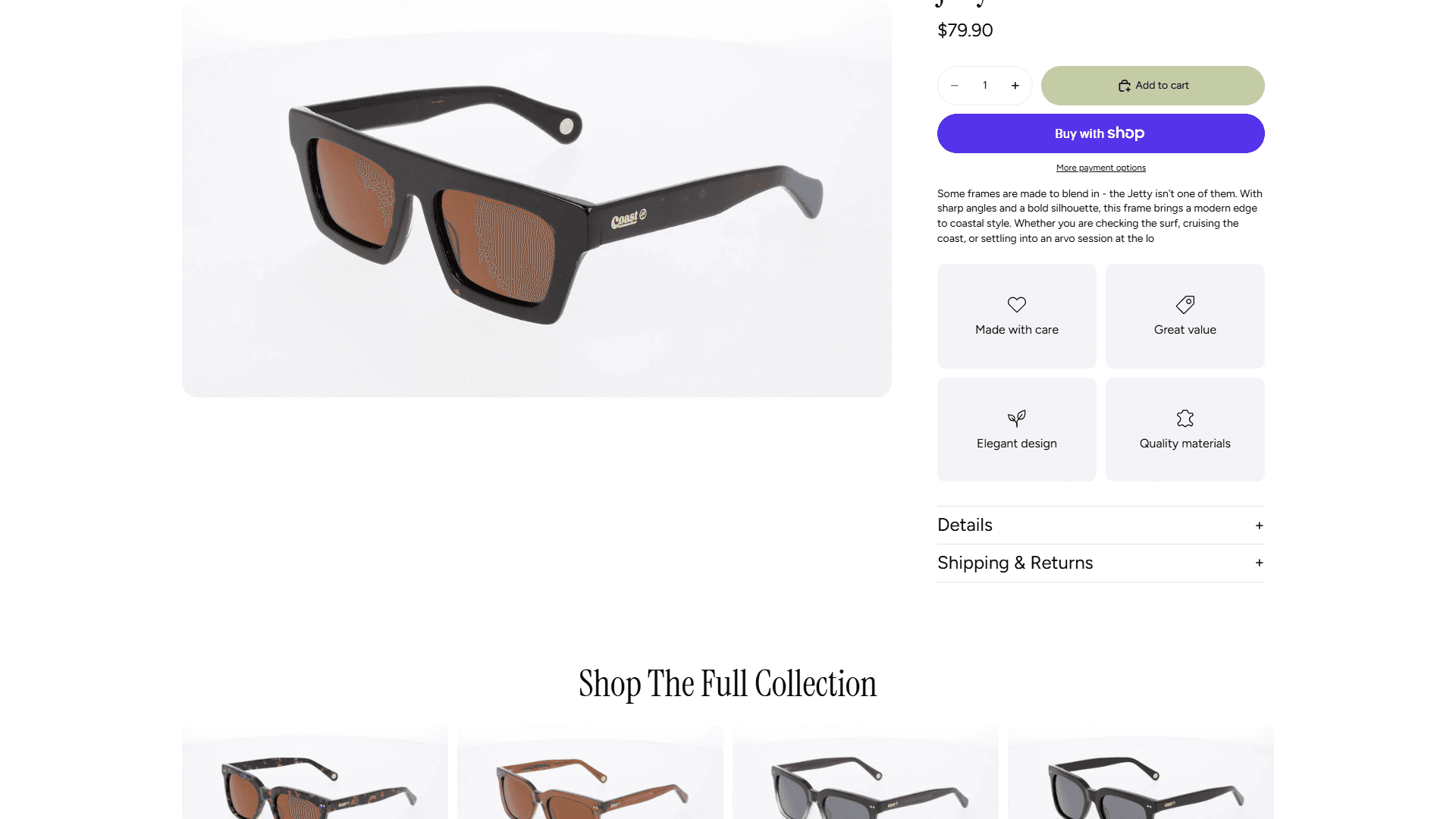 Coast Eyewear product