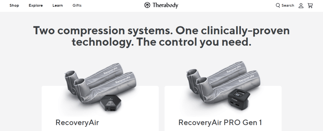 Therabody RecoveryAir System&nbsp;&nbsp;