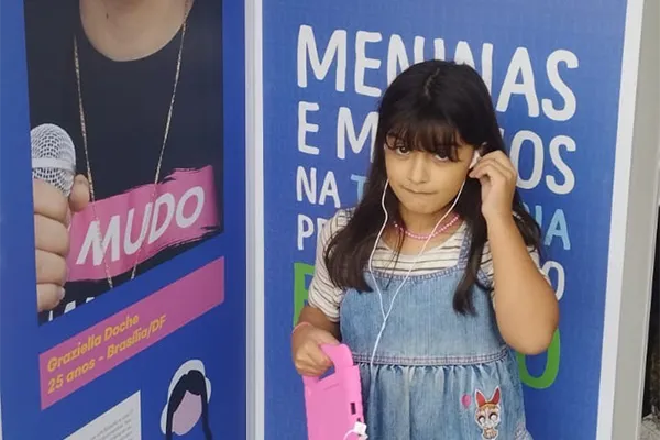Estação 'Mude o Mundo LAB'.